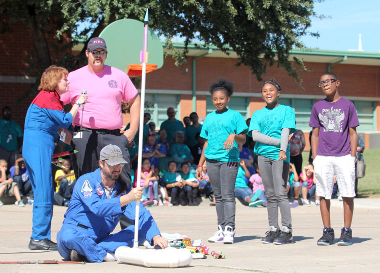 West Ward Elementary School Rocket Launch